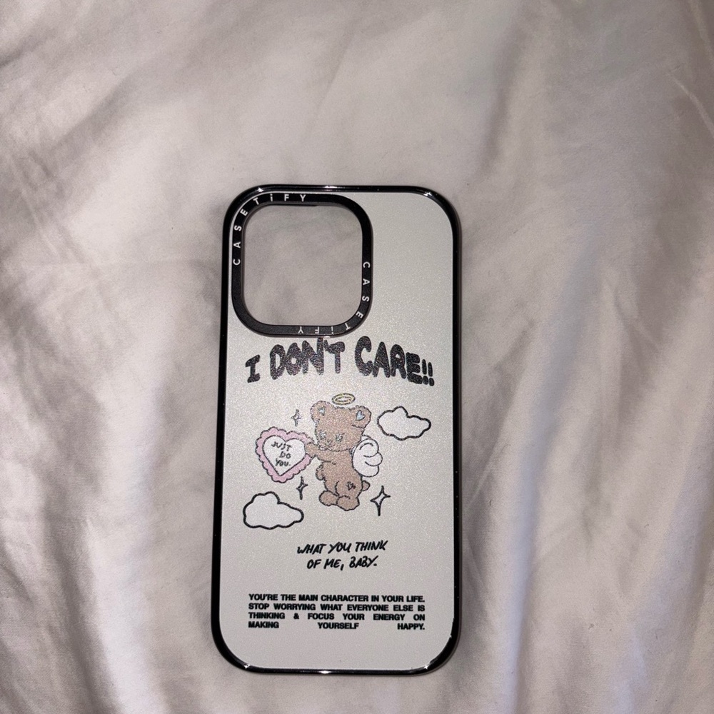 Casetify Black and White Bear Phone Case